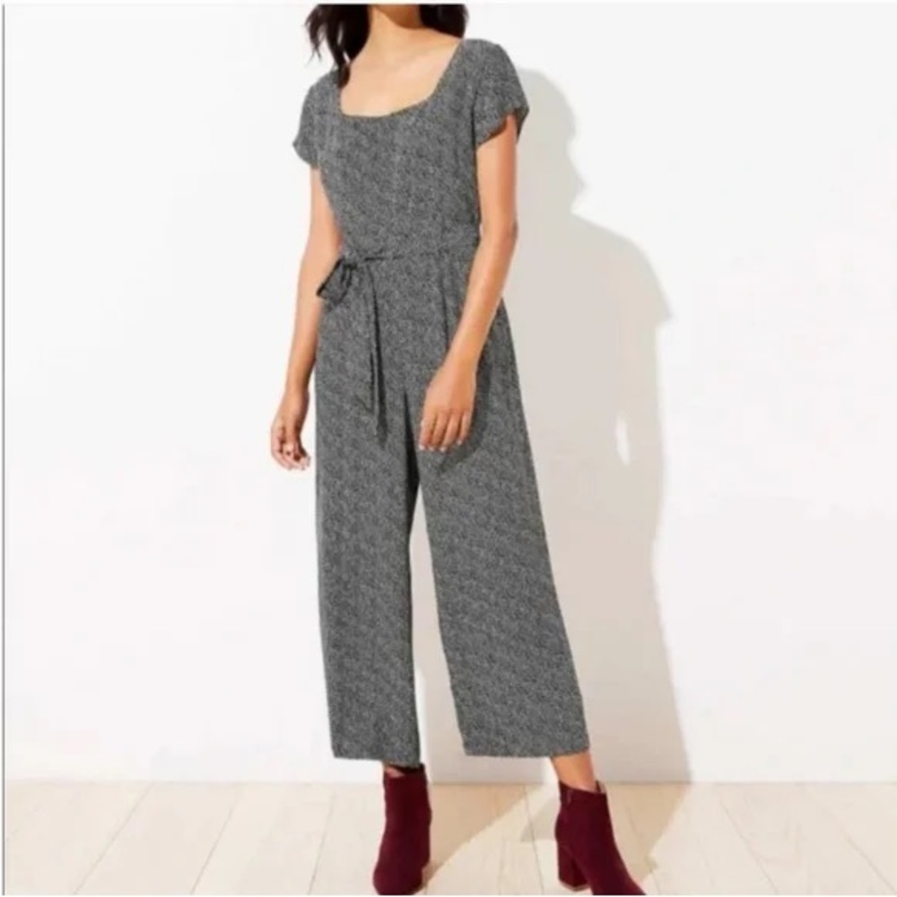 Loft Heart‎ Print Jumpsuit